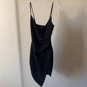 Black Windsor asymmetrical dress